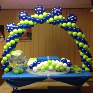 Cake Table Balloon Arch