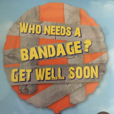 Duct Tape Bandage Get Well Soon